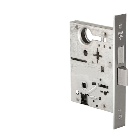 Best Grade 1 Privacy Mortise Lockbody Only, Satin Chrome Finish, Field Reversible 45HCALB626